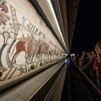 Bayeux Tapestry leaves museum for first time since 1983 before UK loan