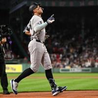 Judge belts 362nd homer to pass DiMaggio on Yankees list