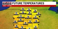First Alert Forecast: A bit cooler Wednesday, but back to the 80s by the end of the week