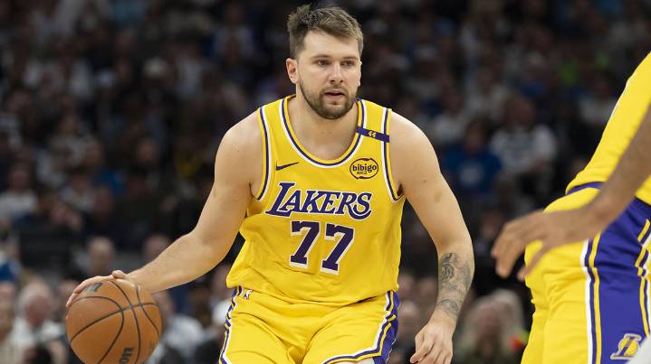 Lakers’ Luka Doncic shows acting skills in NBA on Prime commercial
