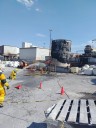 Bomberos de San Nicolás controlan incendio en Zinc Nacional