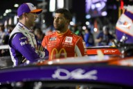 Denny Hamlin Rejects ‘Employer-Employee’ Rift With Bubba Wallace After Kansas Drama
