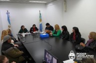 La Comisión de Géneros recibió a organizaciones y referentes de la diversidad