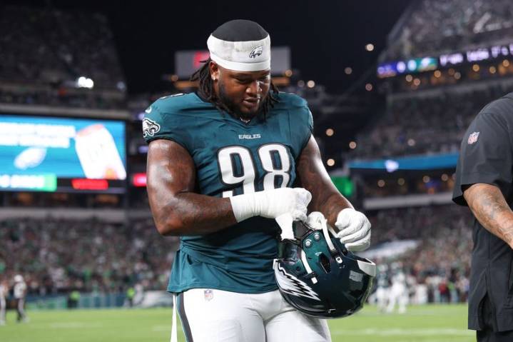 Eagles DT Jalen Carter fined, not suspended for Week 2 after Spit