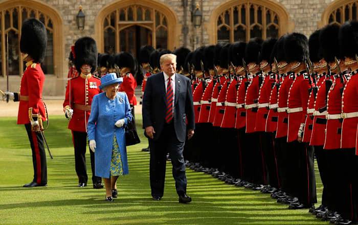From Carter's kiss to Trump's step ahead: Famous presidential gaffes toward British royals