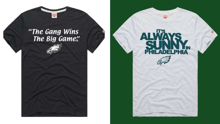 Shop the new 'It's Always Sunny' x Philadelphia Eagles collab