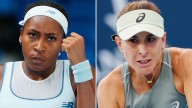 Tennis Stars Coco Gauff and Belinda Bencic Have Feisty On