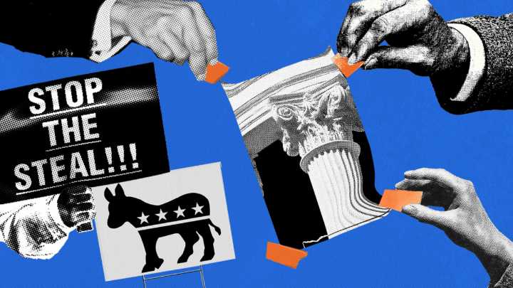 The Conspiracy Theorists Who Claim Kamala Harris Really Won in 2024