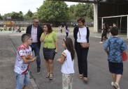 Las obras de los colegios Los Campos y Castiello, en Gijón, concluirán «en junio» y las del Rey Pelayo «se prorrogarán»