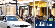 Four teens arrested after car chase ends at Bourke Street mall in Melbourne CBD