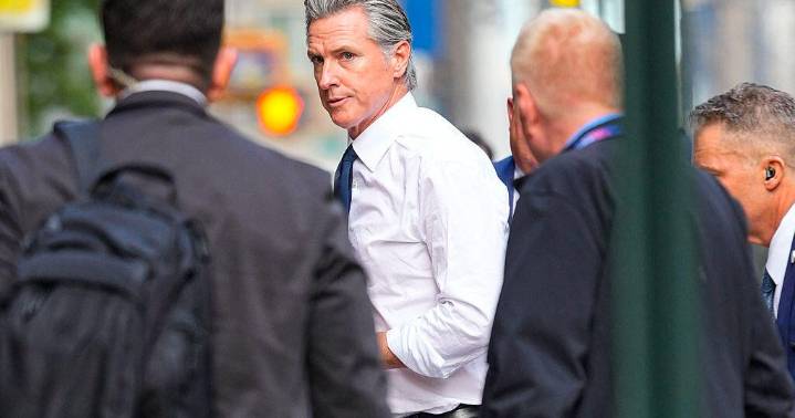 Gov. Gavin Newsom tells Stephen Colbert "I fear we will not have an election in 2028 unless we wake up"