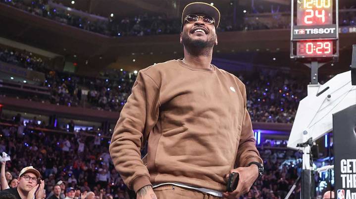 Carmelo Anthony delivers powerful ‘way out’ message in Hall of Fame speech