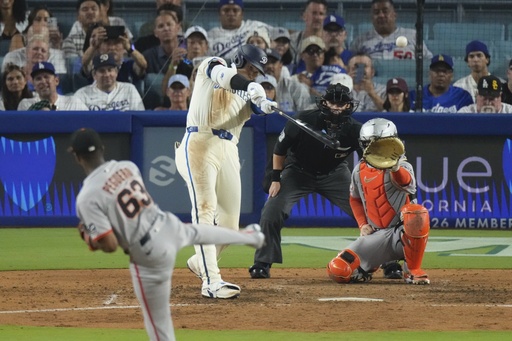 Ohtani conecta su jonrón 53 para empatar liderato de la NL y Dodgers vencen 7