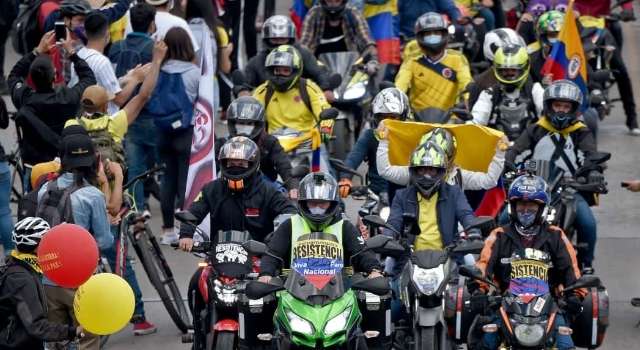 Así van la manifestación de conductores en Bogotá: puntos importantes bloqueados