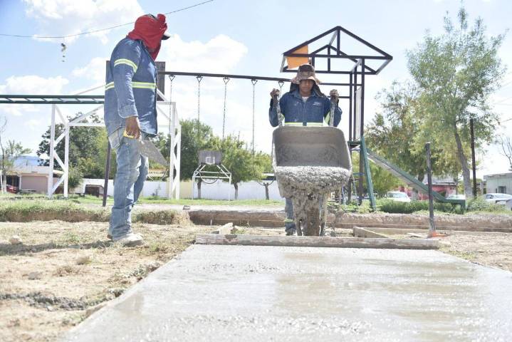 Frontera: Rehabilitación del Centro Comunitario Centenario alcanza 70 por ciento