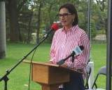 Lt. Gov. Peggy Flanagan laments political violence