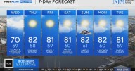 Stray showers possible across parts of Maryland Wednesday