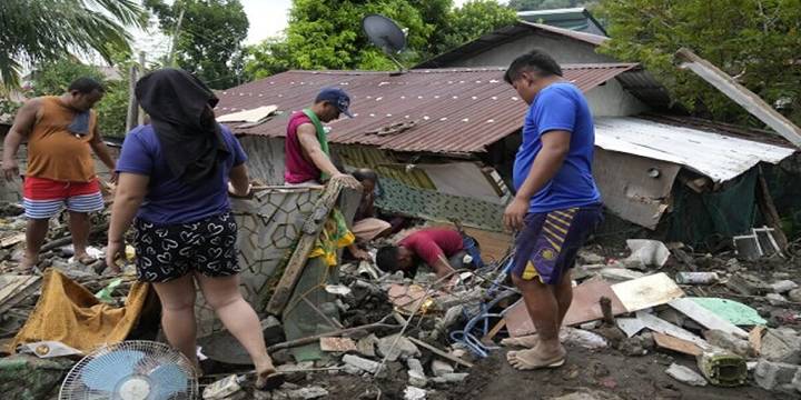 Tormenta en Filipinas deja 4 muertos