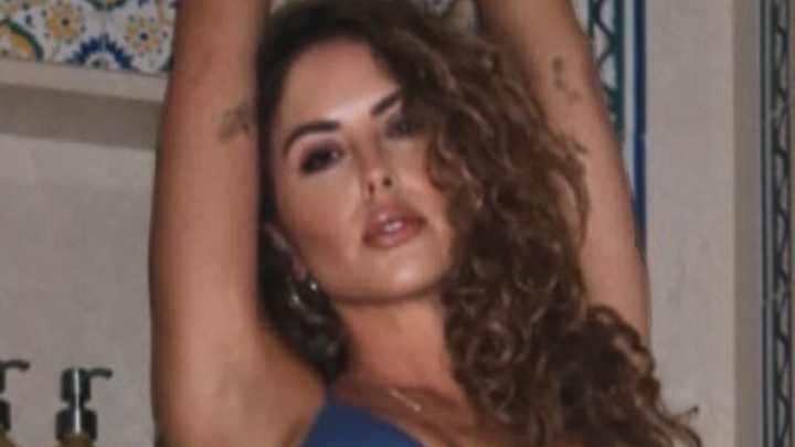 UFC legend Brittney Palmer turns heads in sizzling lingerie as fans call ring girl 'hot and beautiful'