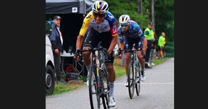 “Ganar con la camiseta de campeón nacional significa mucho para mí”: Egan Bernal tras victoria en Vuelta a España