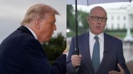 ‘War on the media’: ABC journalist John Lyons responds to tense Donald Trump press scene by labelling President ‘absurd’