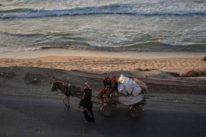 Israel strikes high-rise building as it sets sights on taking over Gaza City