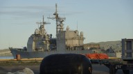 El crucero lanzamisiles USS Lake Erie arribó a Puerto Rico durante su misión en el Caribe