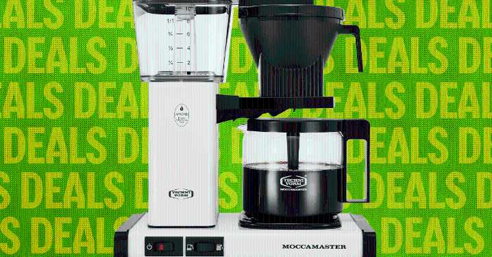 The Moccamaster Is Built for a Lifetime—and You Can Save $40 Right Now