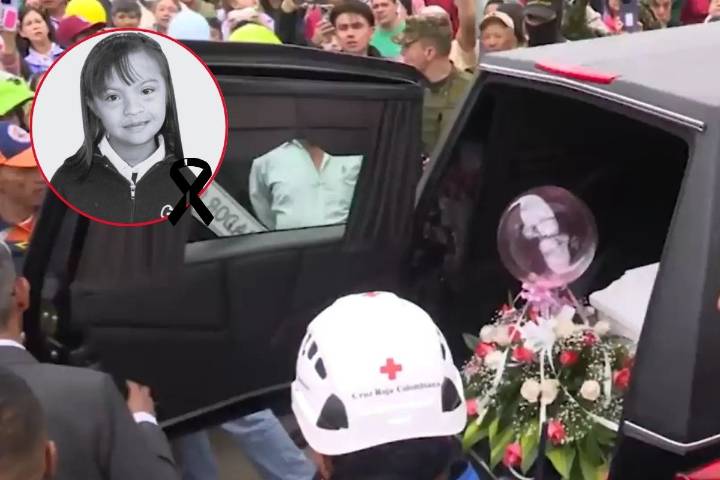 Último adiós a Valeria Afanador en medio del dolor en Cajicá