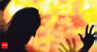 Ahmedabad man sets wife and her mother on fire over domestic dispute, 1 dead