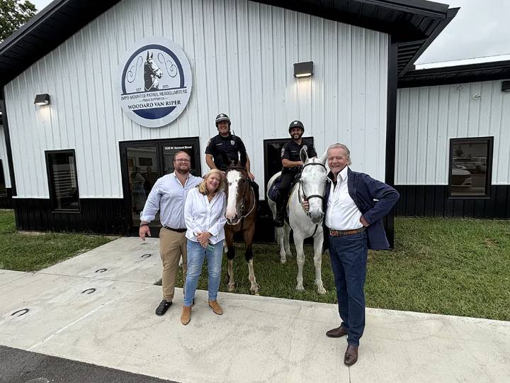 A new home: Public-private partnership leads to custom-built stables for IMPD Mounted Patrol