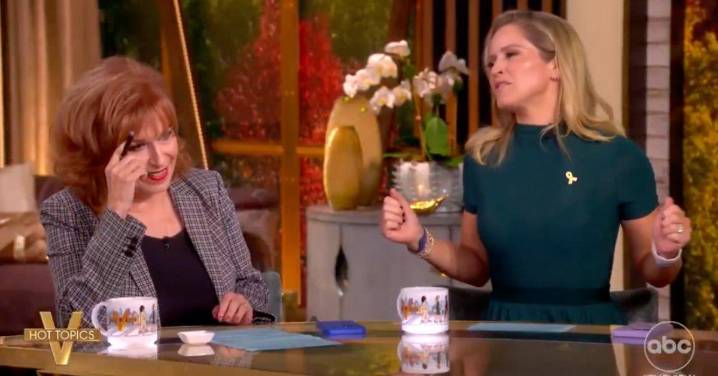 'The View' Stars Tease Joy Behar for 'Showing Off' Her Chest on 'WWHL,' Claim She 'Wanted Attention': Watch
