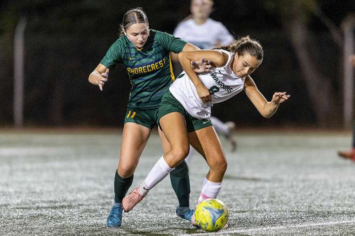 Shorecrest girls soccer overcomes early slip