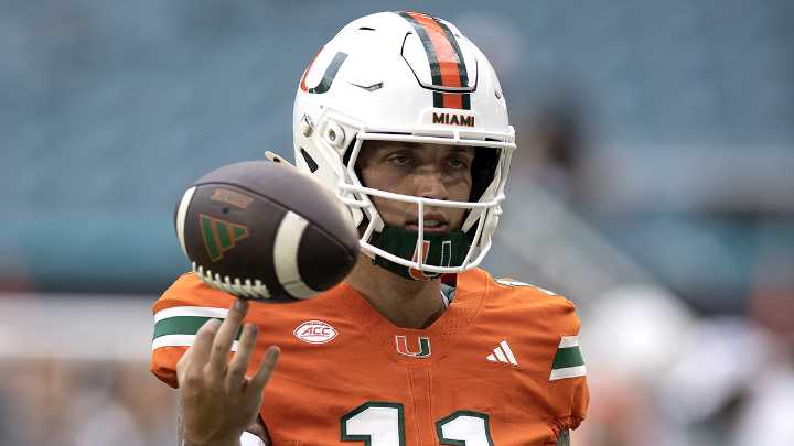 No. 5 Miami takes on No. 18 USF in matchup of quarterbacks on hot streaks