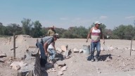 Creyentes construyen ermita en honor a Jesús Nazareno