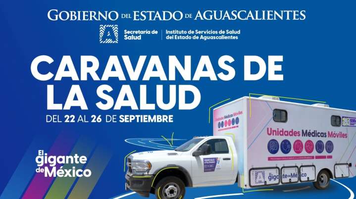 Las Caravanas de la Salud se realizarán del 22 al 26 de...
