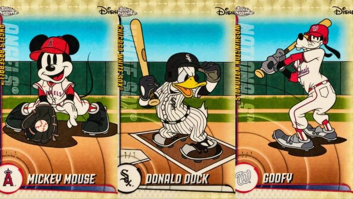 Disney, Topps Rolls Out First Ever MLB Trading Cards