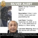 Silver Alert issued after elderly man disappears from Baileys Lane in Maryland