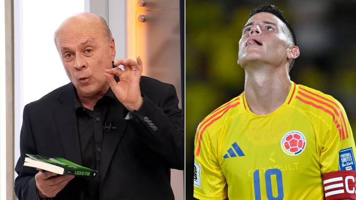 Carlos Antonio Vélez le da palo a James Rodríguez por nuevo escándalo que le sacaron: “La tapa”
