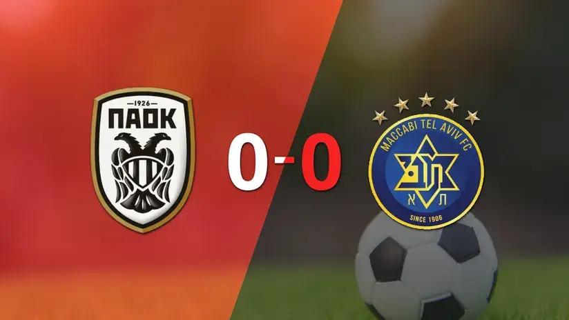Europa League: PAOK y Maccabi Tel-Aviv empataron sin goles