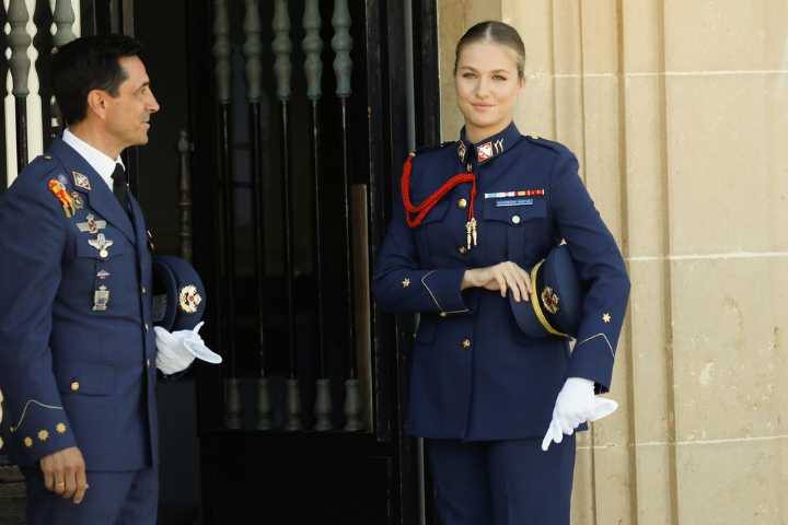 La Princesa Leonor ingresa en la Academia General del Aire