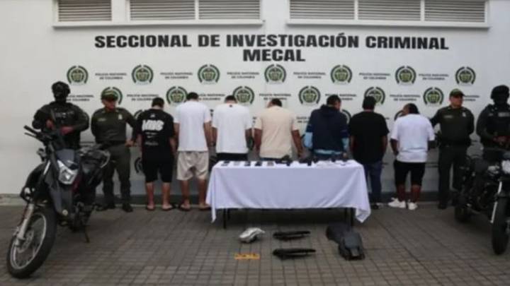 Nueve capturados de ‘Los de la Quinta’, dedicada al robo violento de motos