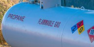 Construction vehicle crash causes propane tank leak in Shelburne