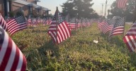 Benton Consolidated High School honors September 11 victims with American Flag display