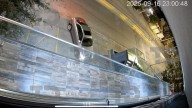 Conductor de Mercedes Benz choca contra negocio de limpieza y se da a la fuga en Saltillo; lo buscan para que pague los daños