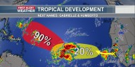 Tropical Depression Seven forms in the Atlantic