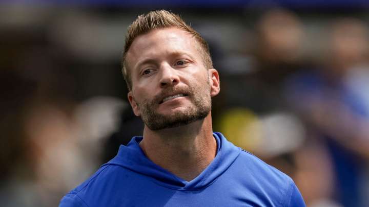 Rams HC Sean McVay suffered notable injury in Week 2