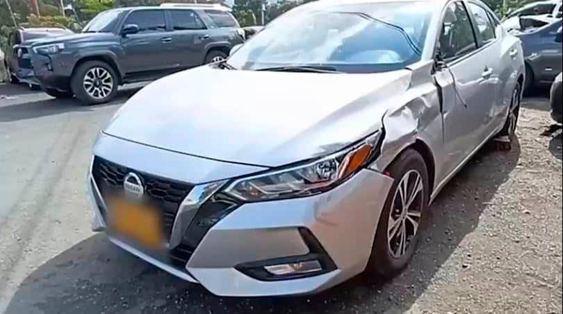 Encontraron el carro que mató a un motociclista en El Poblado y se dio a la fuga