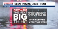 FIRST ALERT: Rain chances increasing for the upcoming weekend