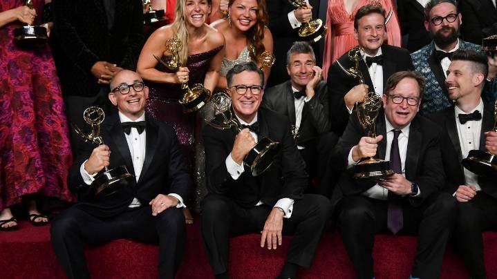 Stephen Colbert's big win at the 2025 Emmy Awards
